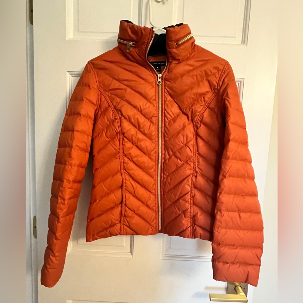 Orange Quilted Women's Dawn Jacket